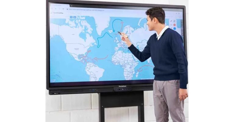 تلویزیون لمسی برای تدریس
